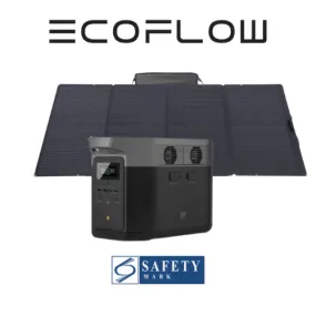 EcoFlow DELTA Max(2000) Portable Power Station   400W Portable Solar Panel