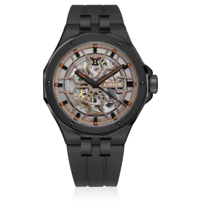 Edox Delfin Mecano Men's Black Watch 85303-37NCA-BEIO