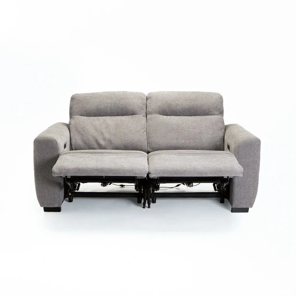 ENZO FABRIC ELECTRIC POWER 2 SEATER RECLINER