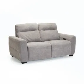 ENZO FABRIC ELECTRIC POWER 2 SEATER RECLINER