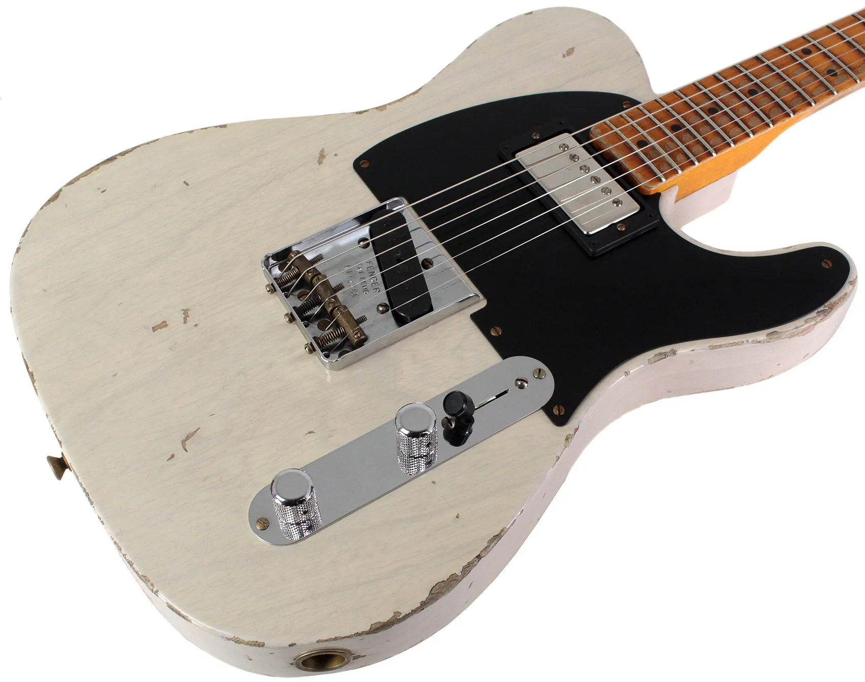 Fender Custom Shop Limited 1951 Hs Telecaster Heavy Relic, Aged White Blonde