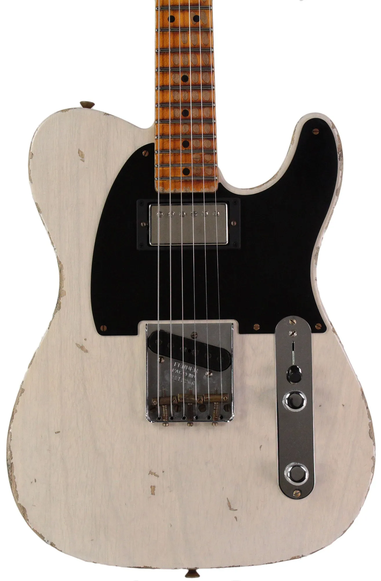 Fender Custom Shop Limited 1951 Hs Telecaster Heavy Relic, Aged White Blonde