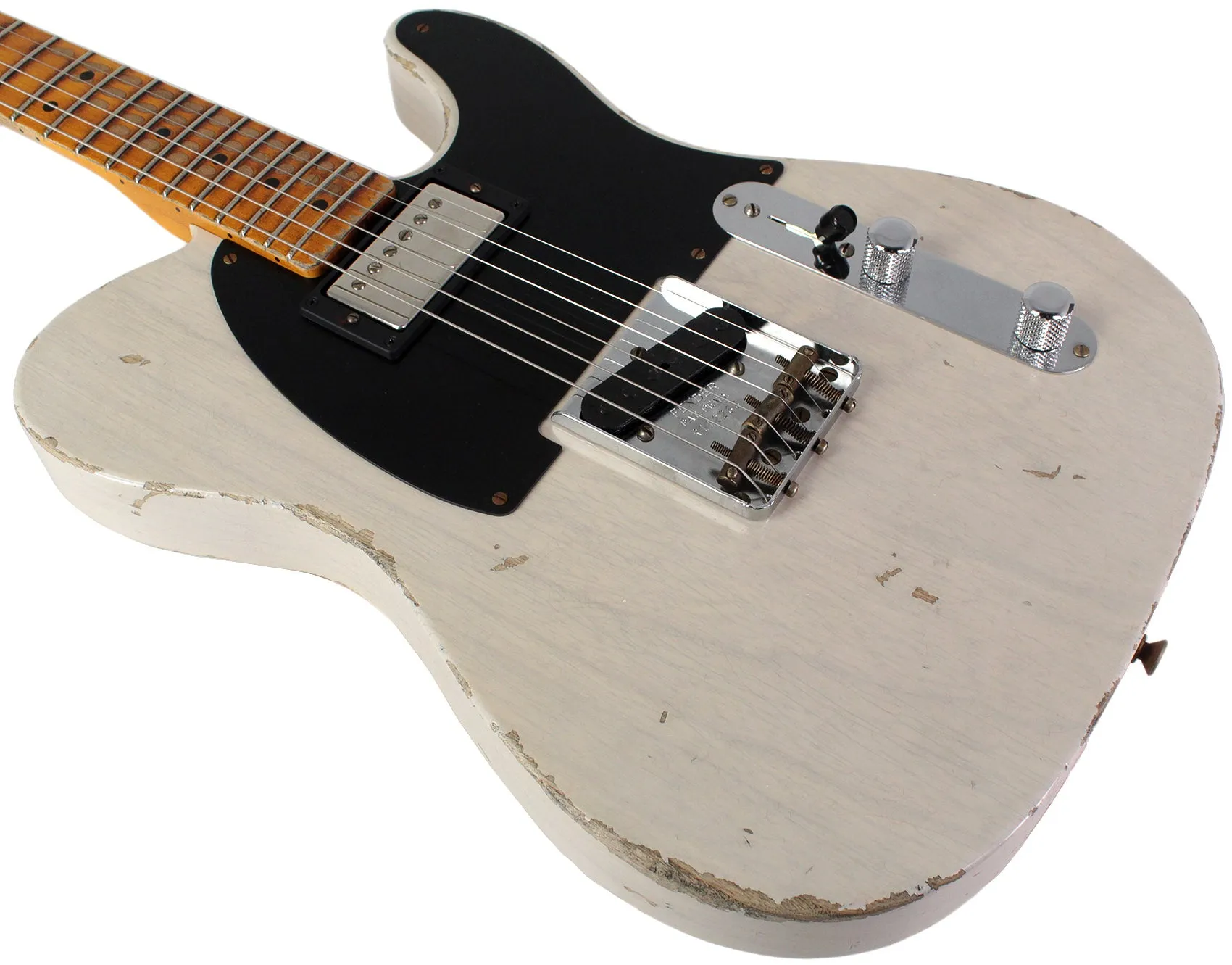 Fender Custom Shop Limited 1951 Hs Telecaster Heavy Relic, Aged White Blonde