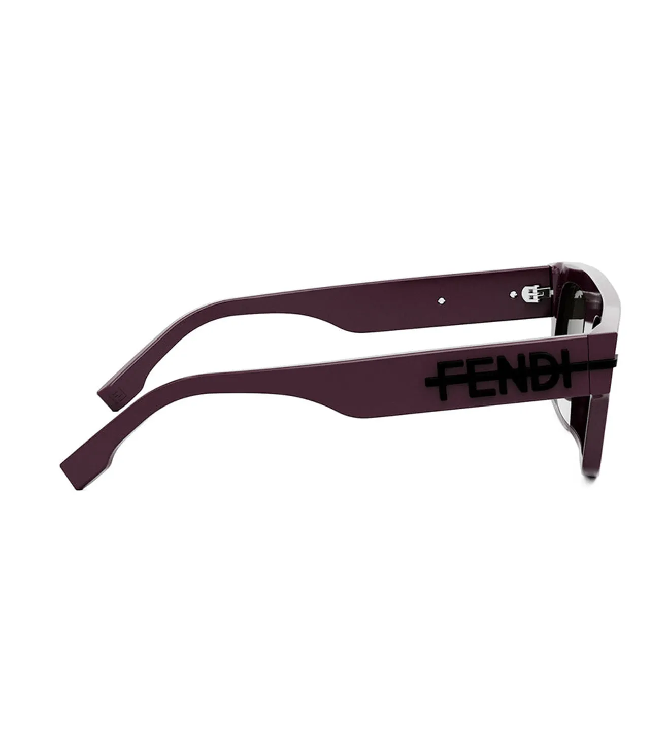 Fendi Unisex Grey Square Sunglasses