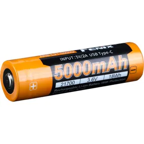 Fenix 21700 Rechargeable Battery 5000U