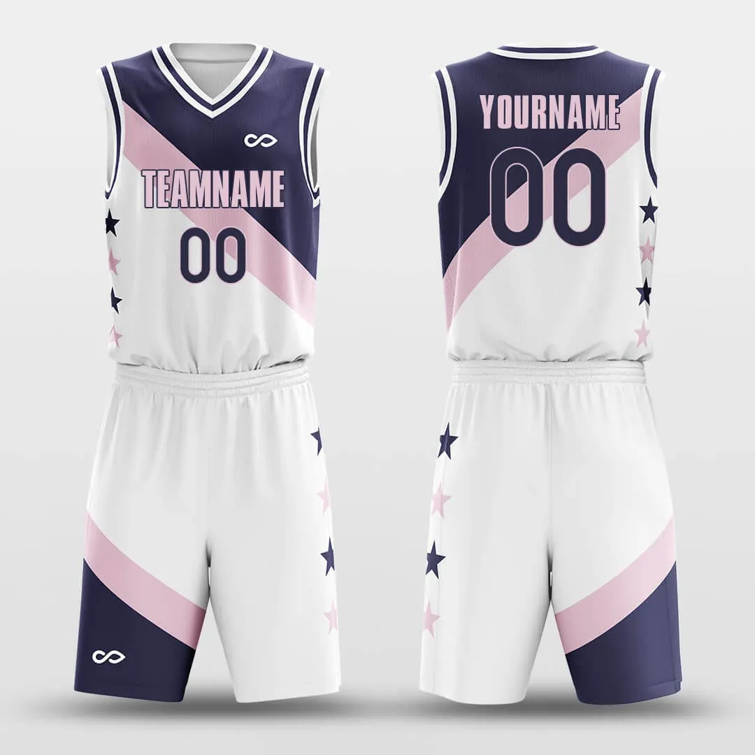 Five Star Knight - Customized Basketball Jersey Set Design BK160601S