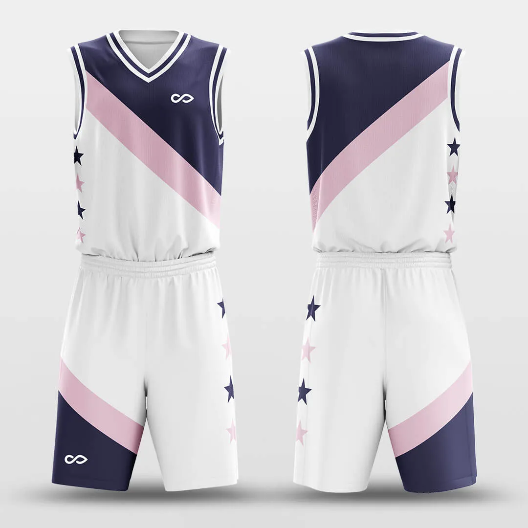 Five Star Knight - Customized Basketball Jersey Set Design BK160601S