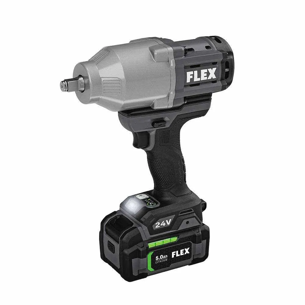 Flex FX1471-1C 24V 1/2" High Torque Impact Wrench kit