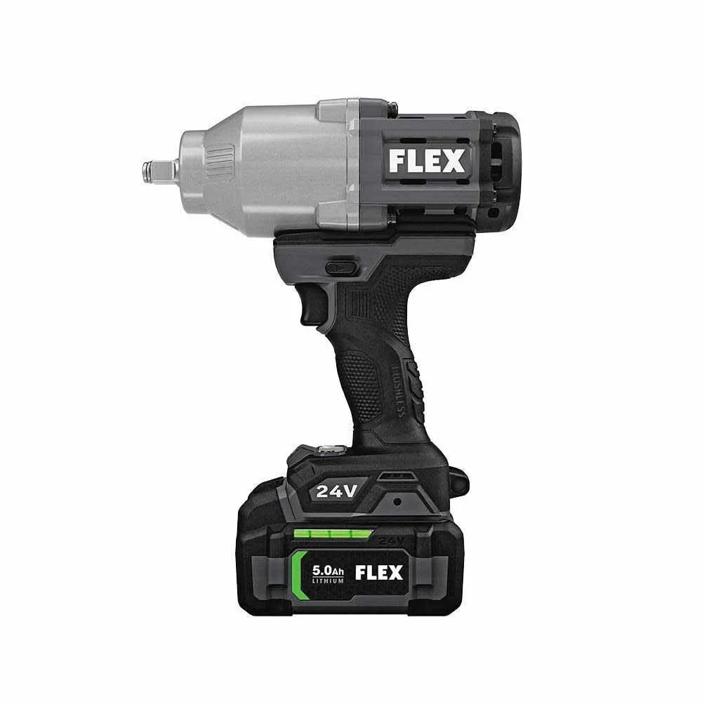 Flex FX1471-1C 24V 1/2" High Torque Impact Wrench kit