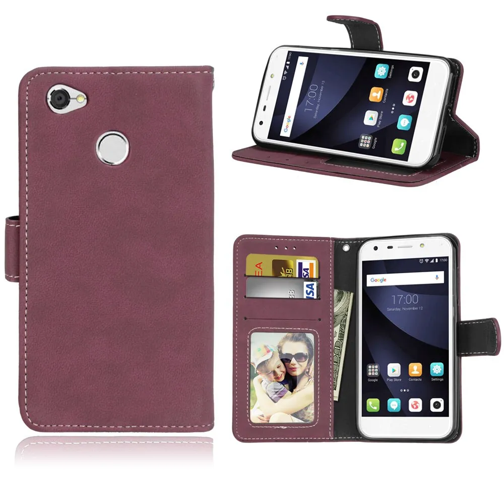 Flip Bag For ZTE Blade A6 Case High Quality Flip Leather Case For ZTE Blade A6 Wallet Style Stand Cover For ZTE Blade A6 Lite