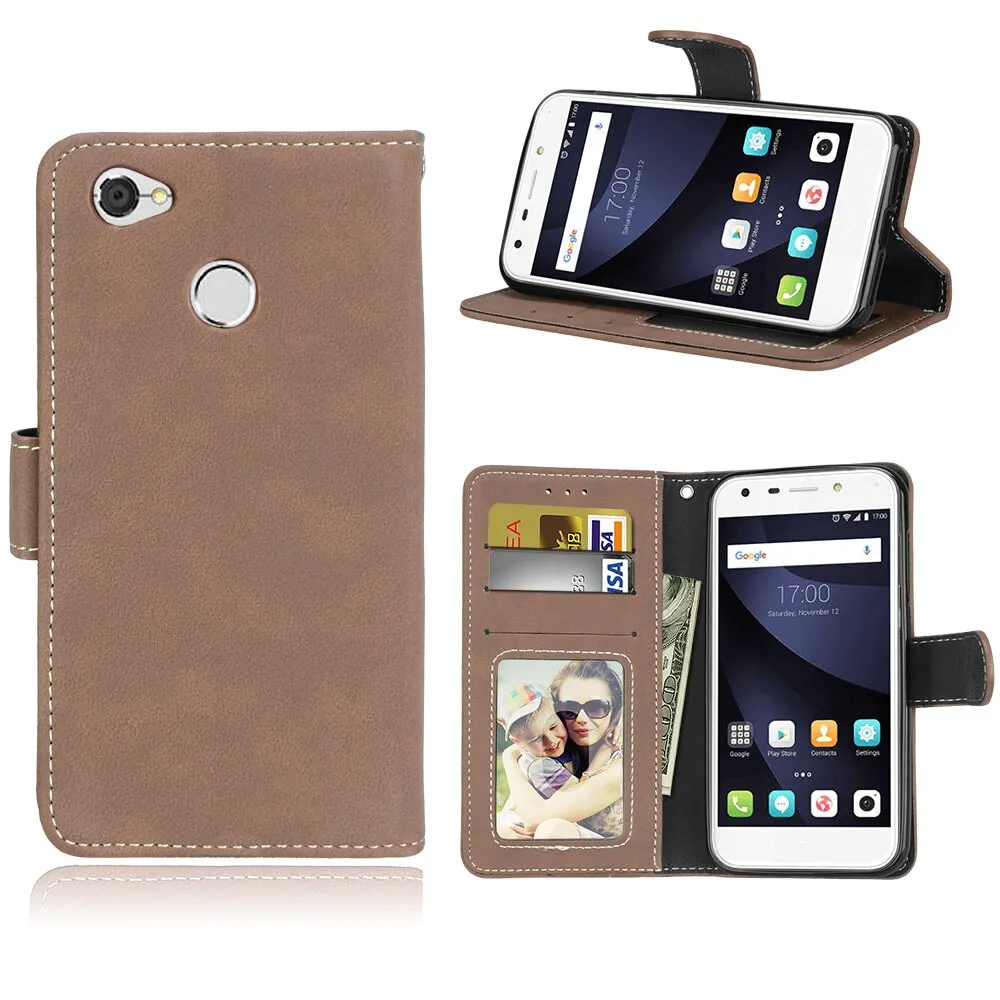 Flip Bag For ZTE Blade A6 Case High Quality Flip Leather Case For ZTE Blade A6 Wallet Style Stand Cover For ZTE Blade A6 Lite