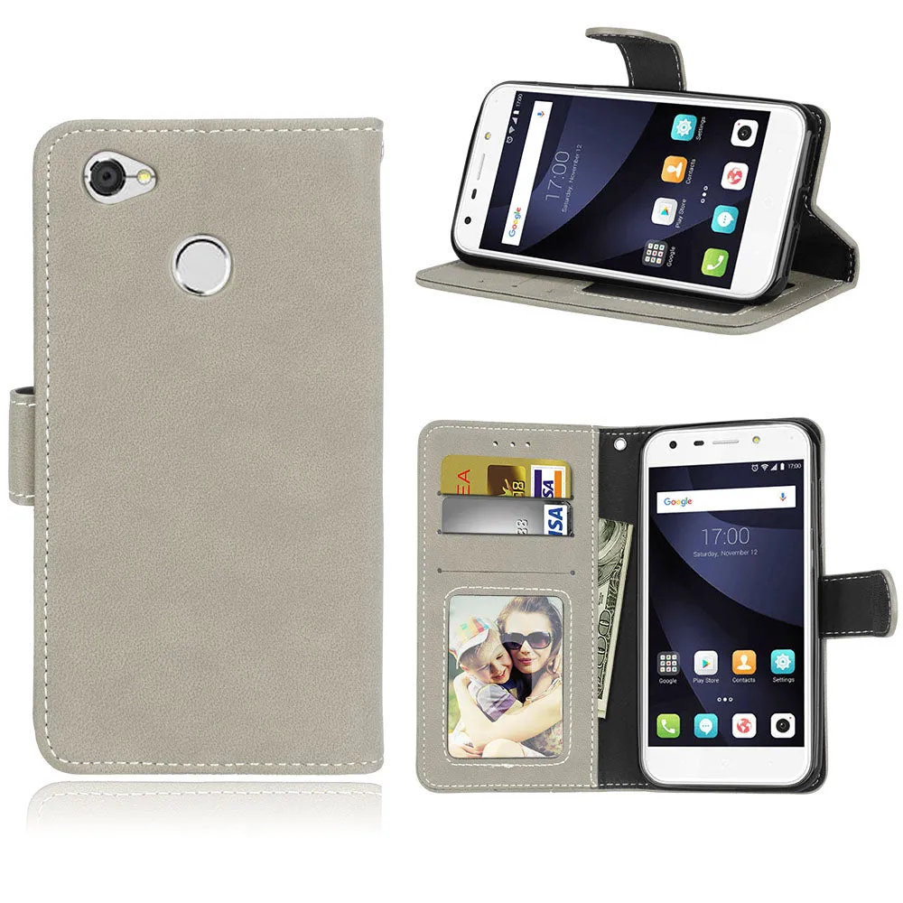 Flip Bag For ZTE Blade A6 Case High Quality Flip Leather Case For ZTE Blade A6 Wallet Style Stand Cover For ZTE Blade A6 Lite