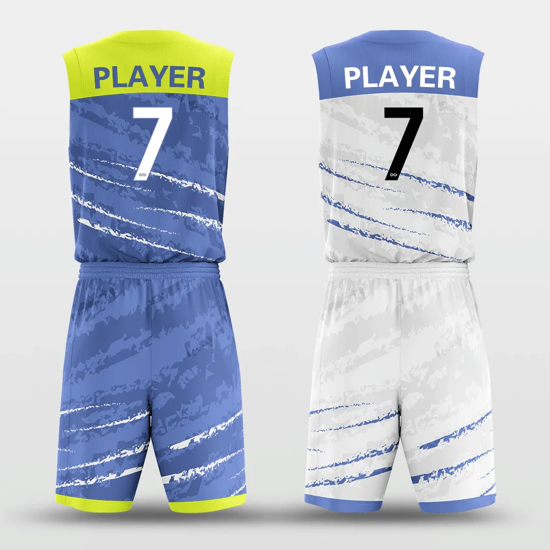 Floating Cloud - Customized Reversible Sublimated Basketball Set