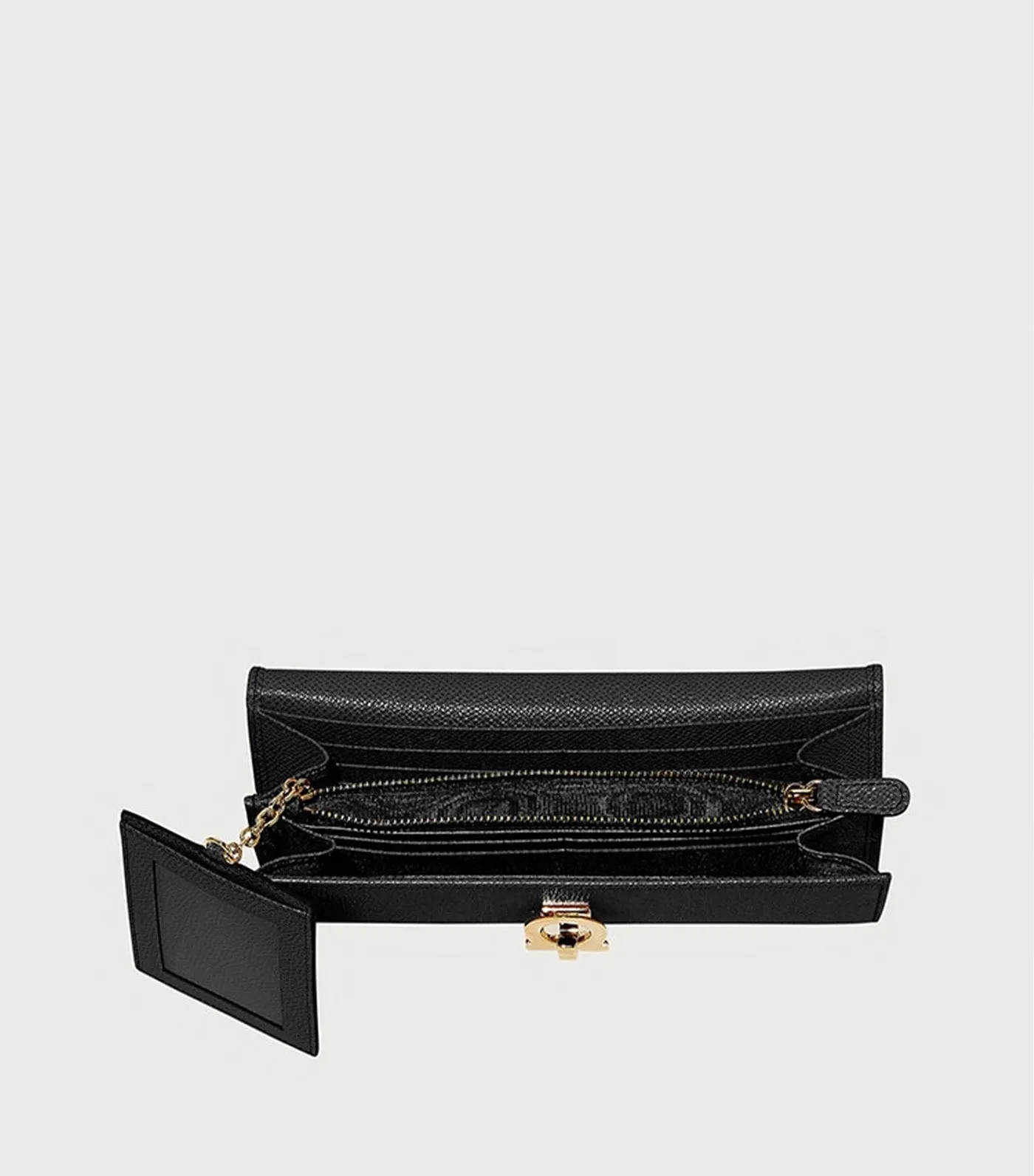 Gancini Continental Wallet Black