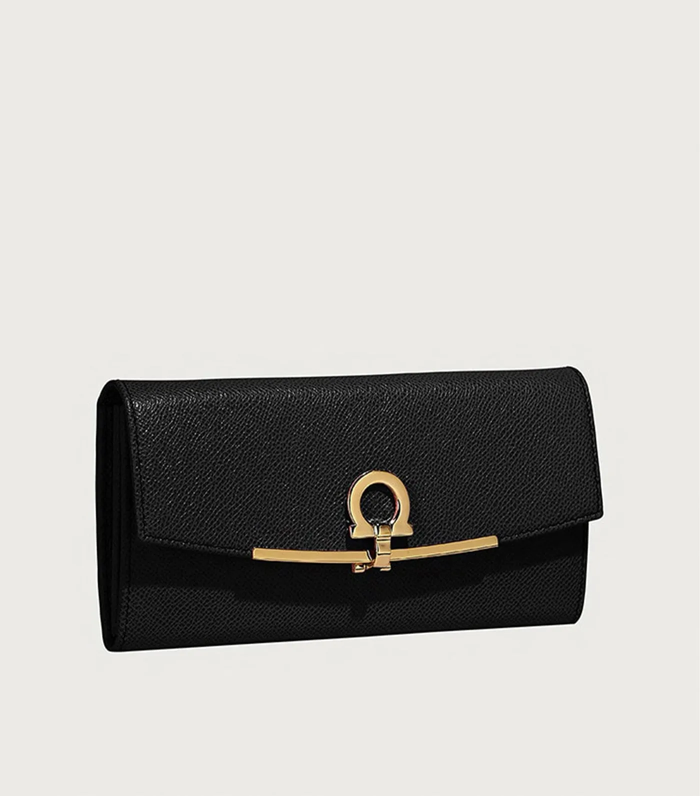 Gancini Continental Wallet Black