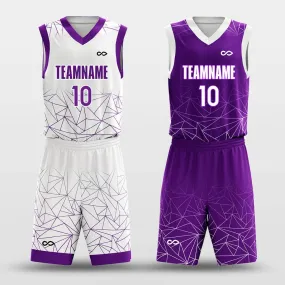 Geometry Stacking - Custom Reversible Basketball Jersey Set Sublimated BK260111S