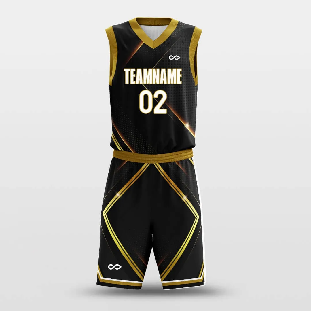 Golden Energy - Customized Basketball Jersey Set Sublimated