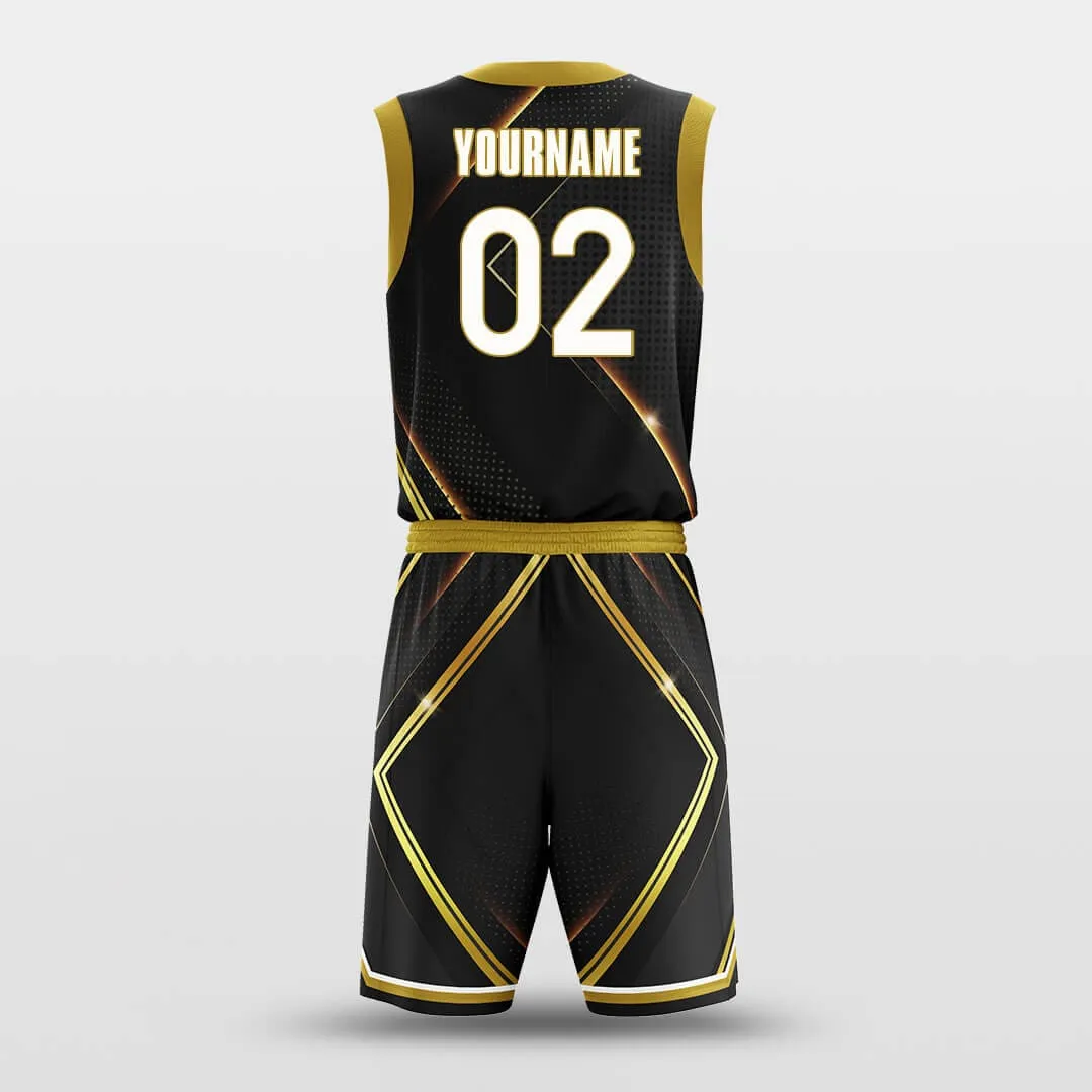 Golden Energy - Customized Basketball Jersey Set Sublimated