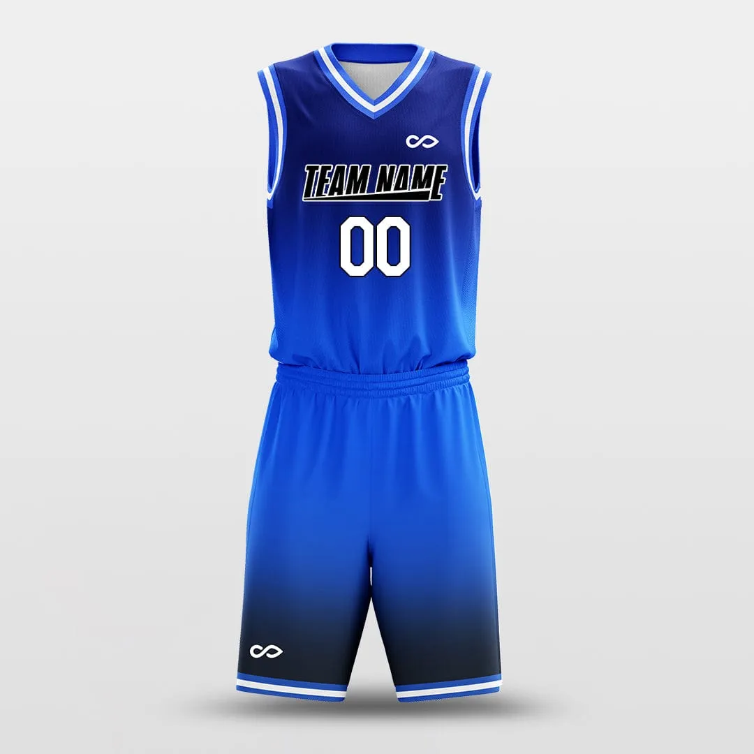 Gradient Blue - Customized Basketball Jersey Design