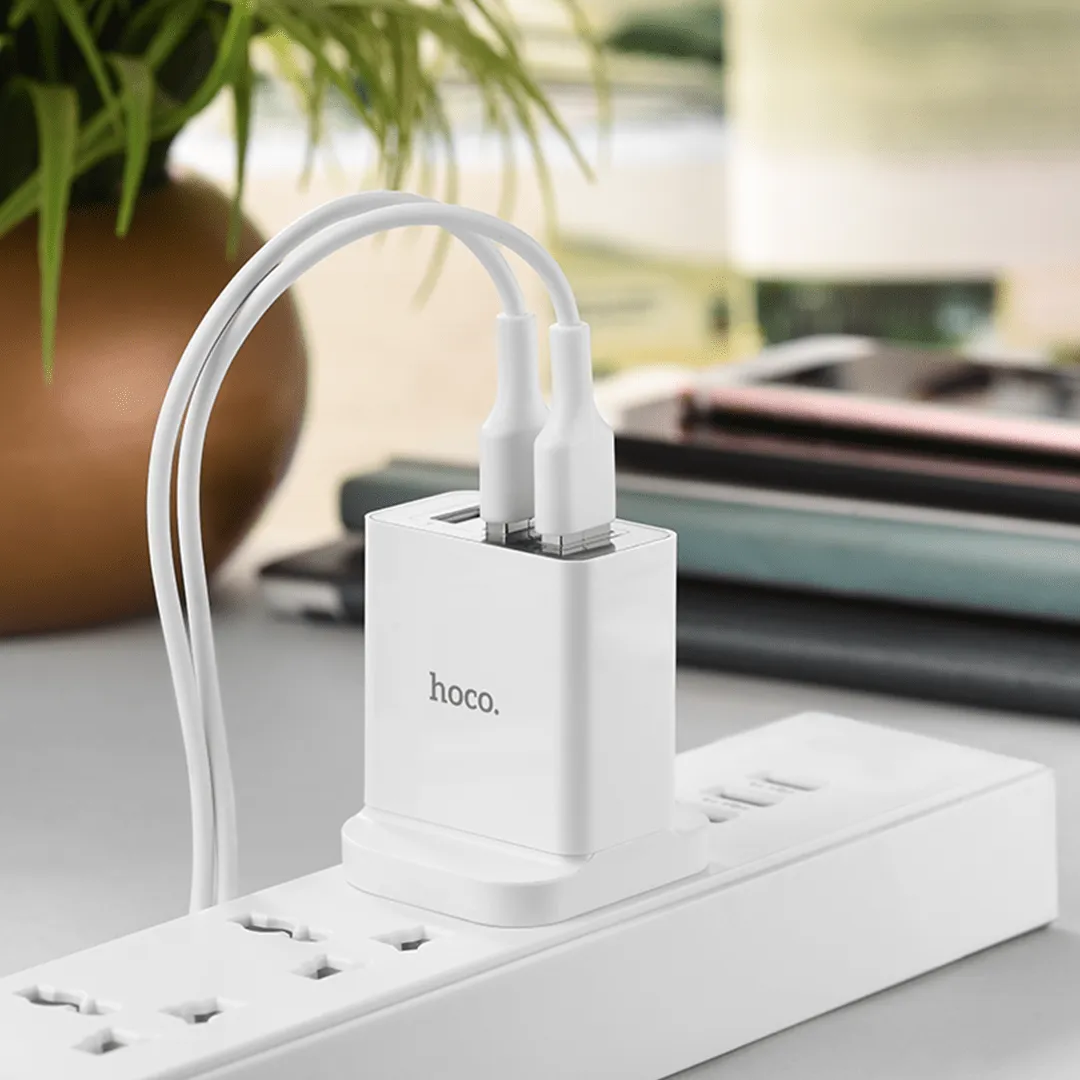 HOCO QC 3.0 3 Port Fast Charging Adapter