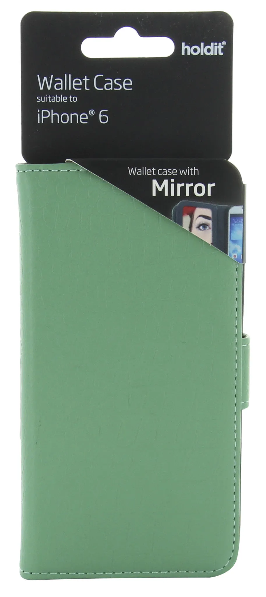 Holdit Wallet Case Mirror Croc Series for iPhone 6/6S (6 Card Pockets)