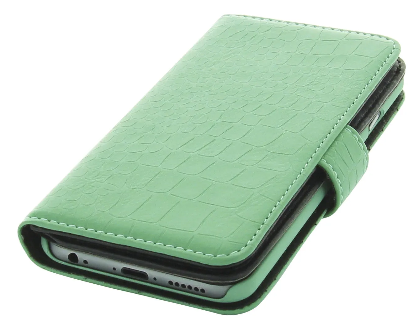 Holdit Wallet Case Mirror Croc Series for iPhone 6/6S (6 Card Pockets)