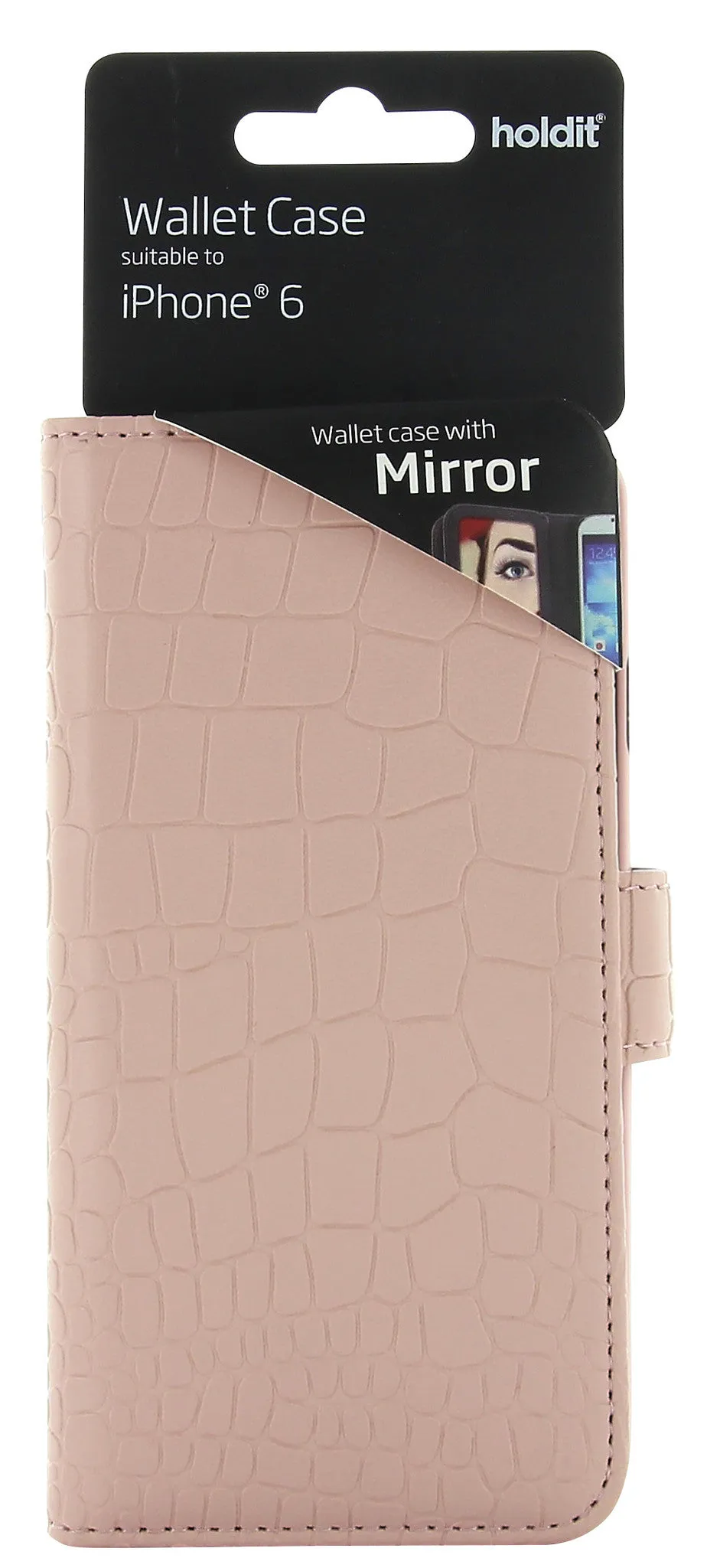 Holdit Wallet Case Mirror Croc Series for iPhone 6/6S (6 Card Pockets)