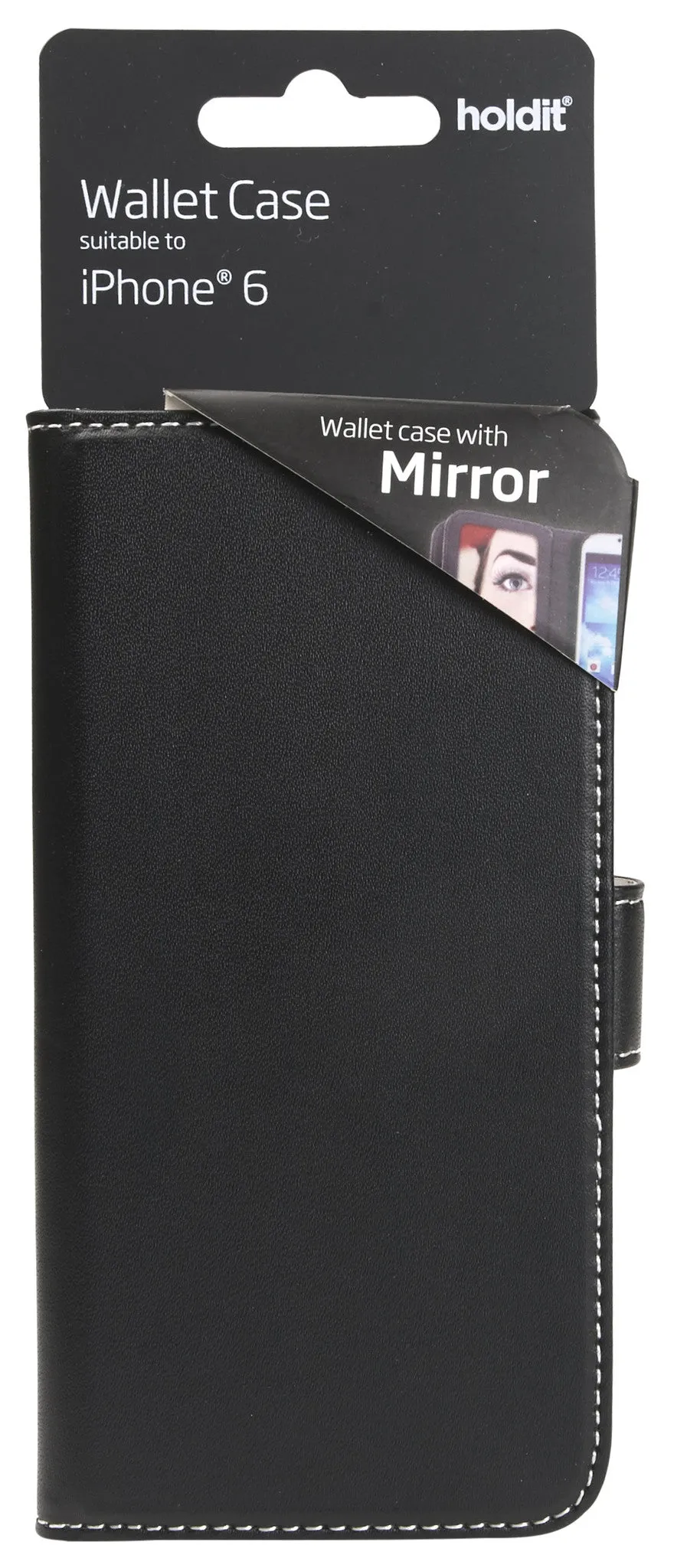 Holdit Wallet Case Mirror for iPhone 6/6S (6 Card Pockets)