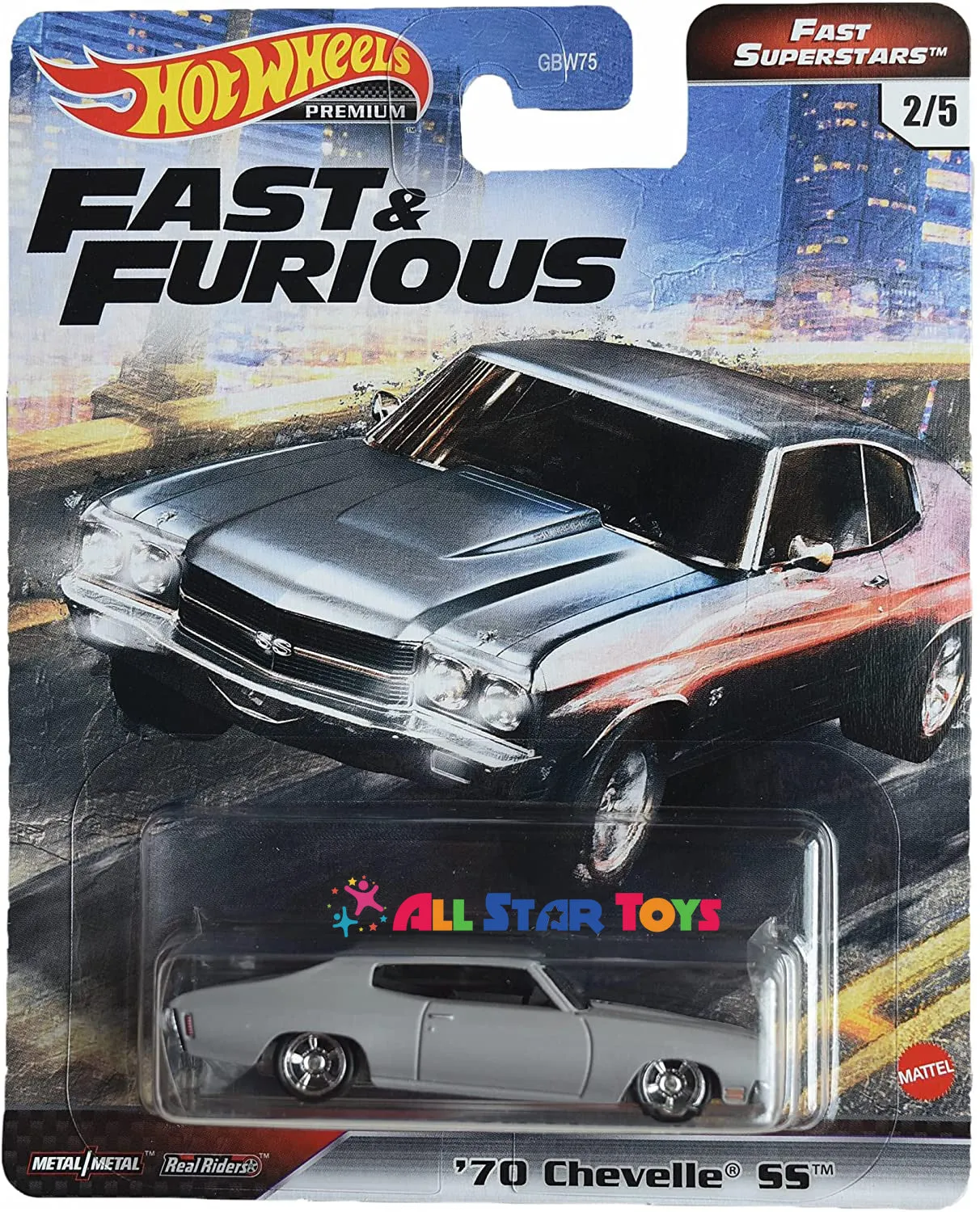 Hot Wheels Premium 1:64 Fast & Furious Fast Superstar M Case GBW75-956M