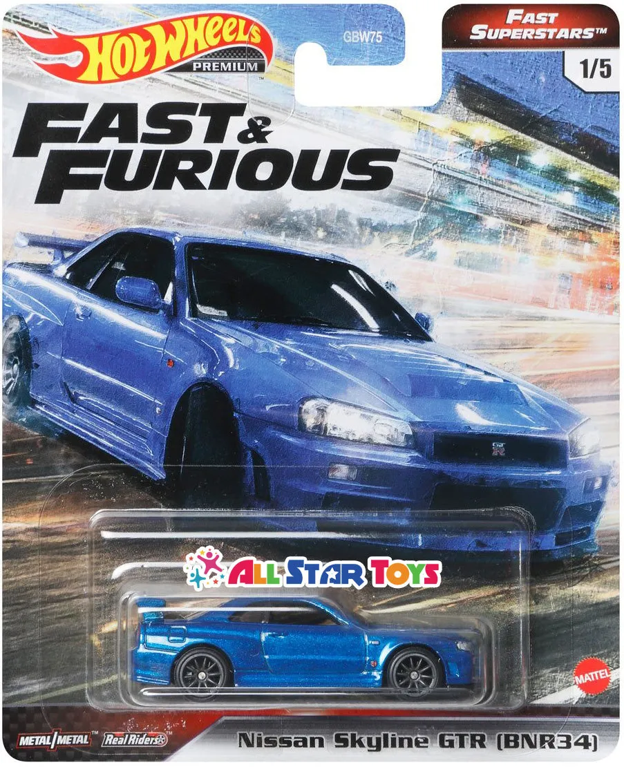 Hot Wheels Premium 1:64 Fast & Furious Fast Superstar M Case GBW75-956M