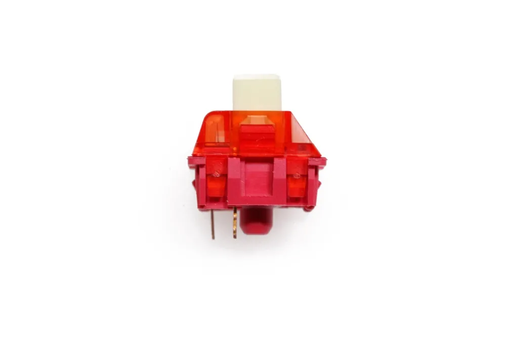 HUANO American Rose Garden Switch RGB Linear 35g Switches For Mechanical keyboard mx stem 3pin Red Yellow Dustproof