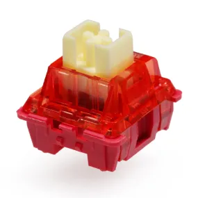 HUANO American Rose Garden Switch RGB Linear 35g Switches For Mechanical keyboard mx stem 3pin Red Yellow Dustproof