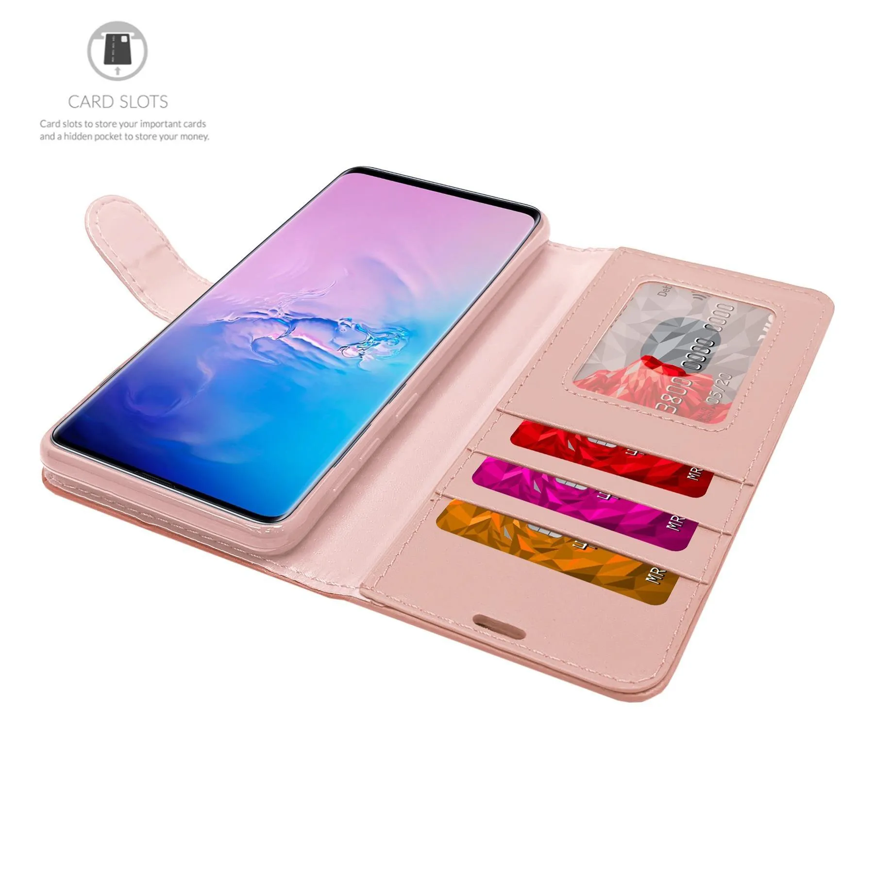 Huawei P30 Lite Flip Folio Book Wallet Case