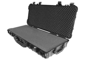 IBEX Protective Case 4200 with foam, 38.4 x 16.9 x 6.6", Black, With Wheels (IC-4200BKW)