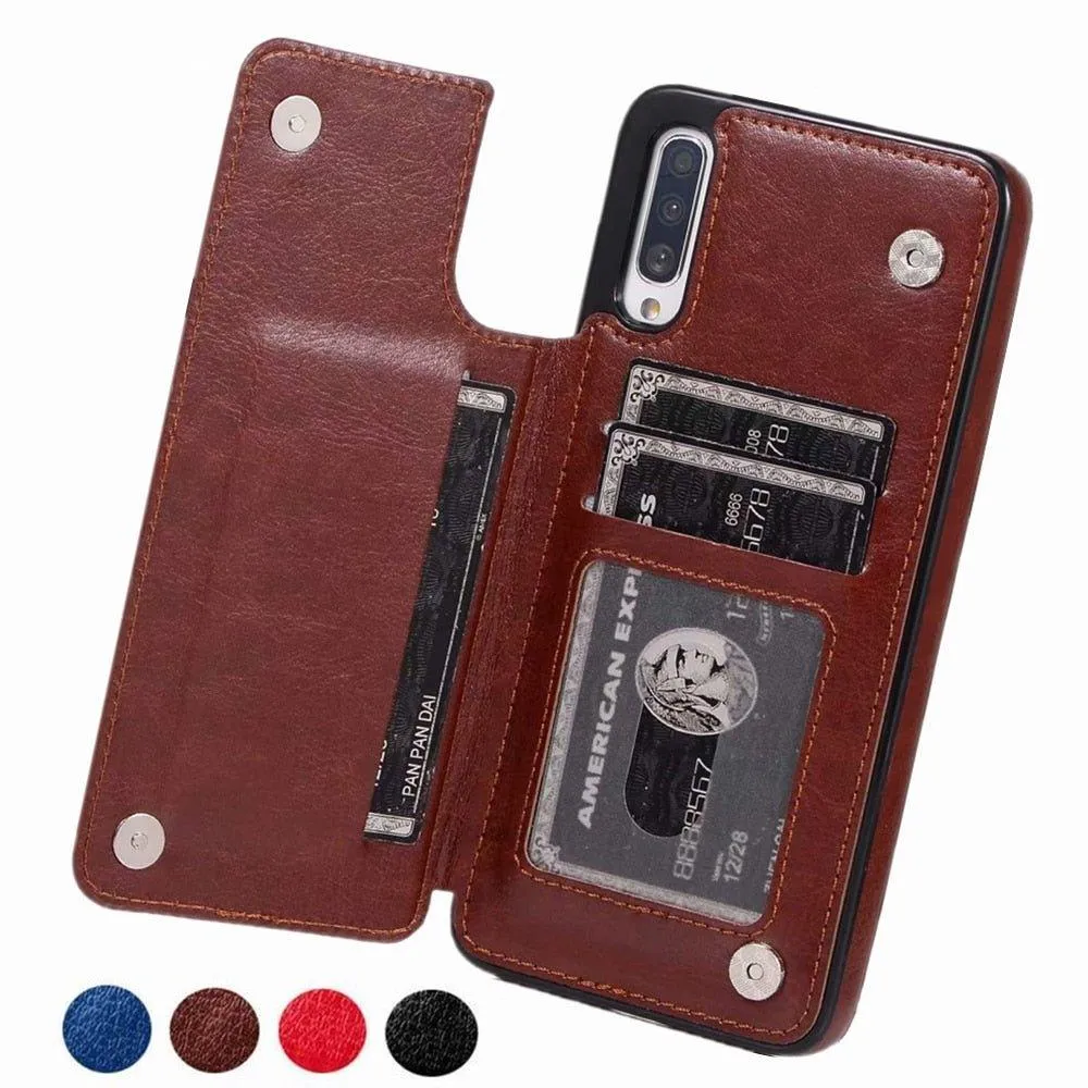 Imber Leather Flip Galaxy Wallet Case