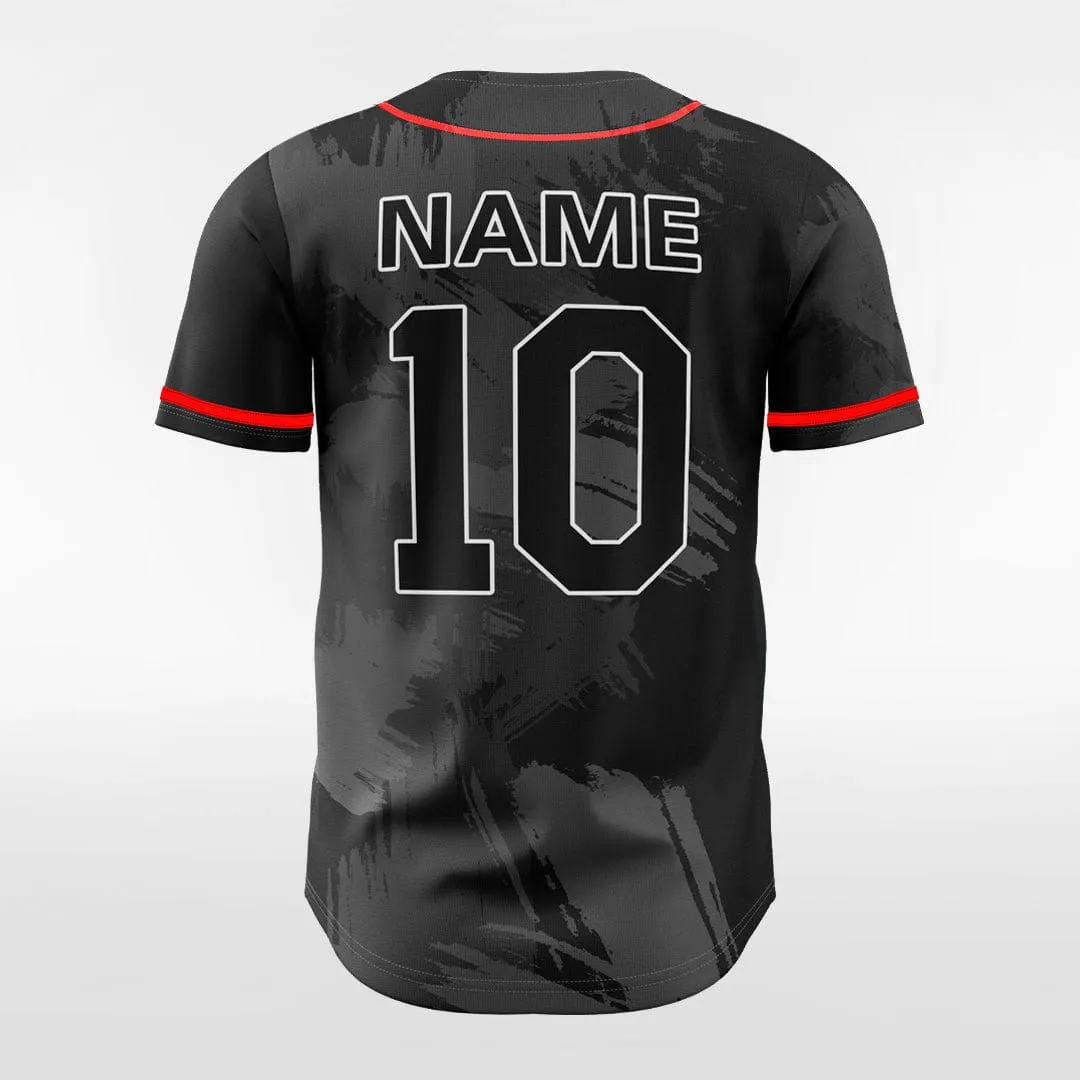 Ink 2 - Customized Men's Sublimated Button Down Baseball Jersey