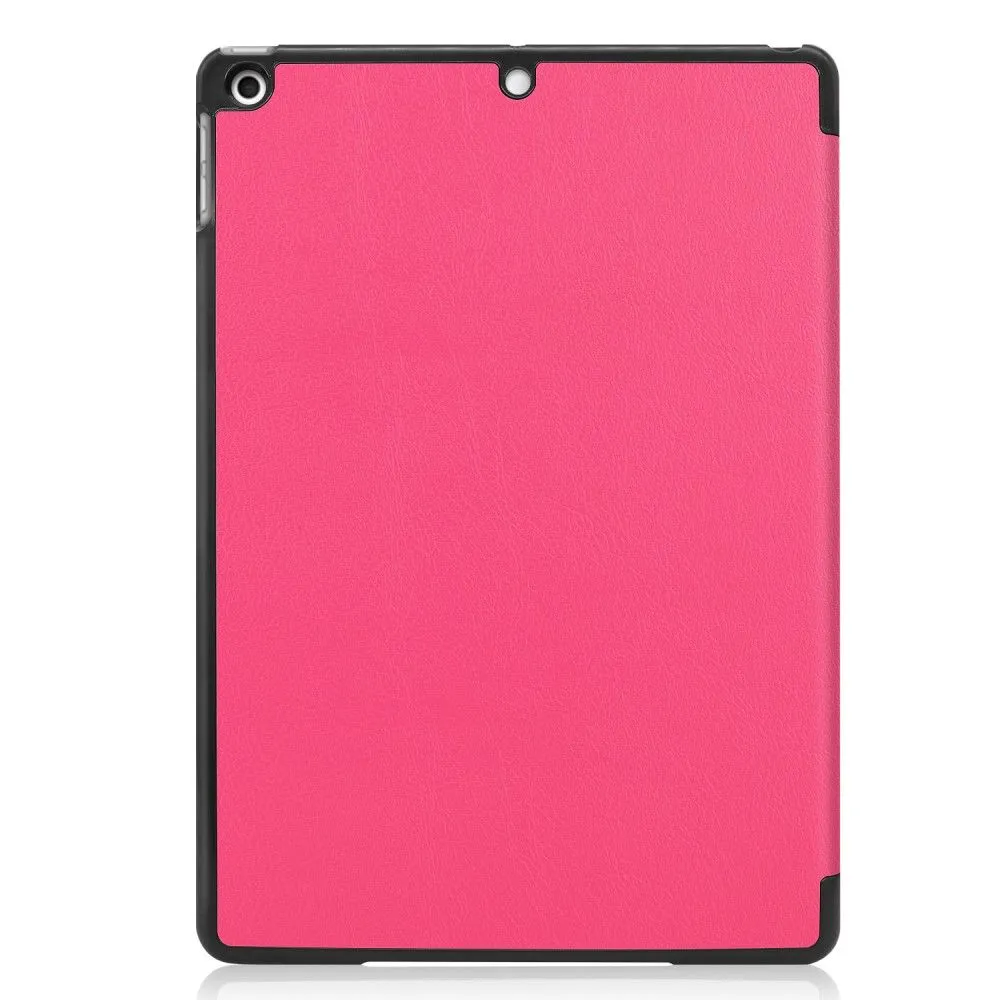 iPad 10.2 (2021) / (2020) / (2019) tri-fold PU leather flip case - Rose