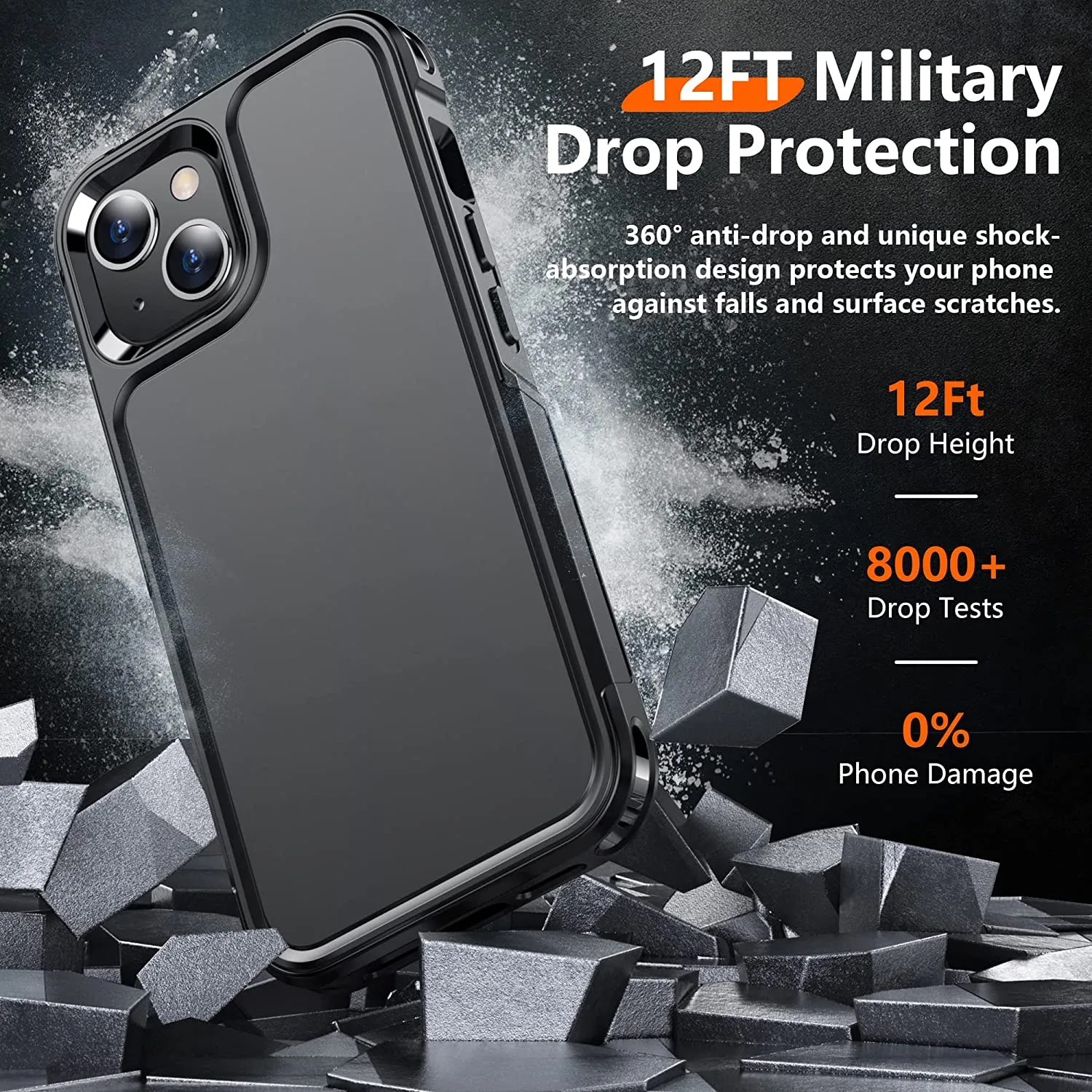 iPhone 13 Rugged Heavy Duty Full Body Protection Case