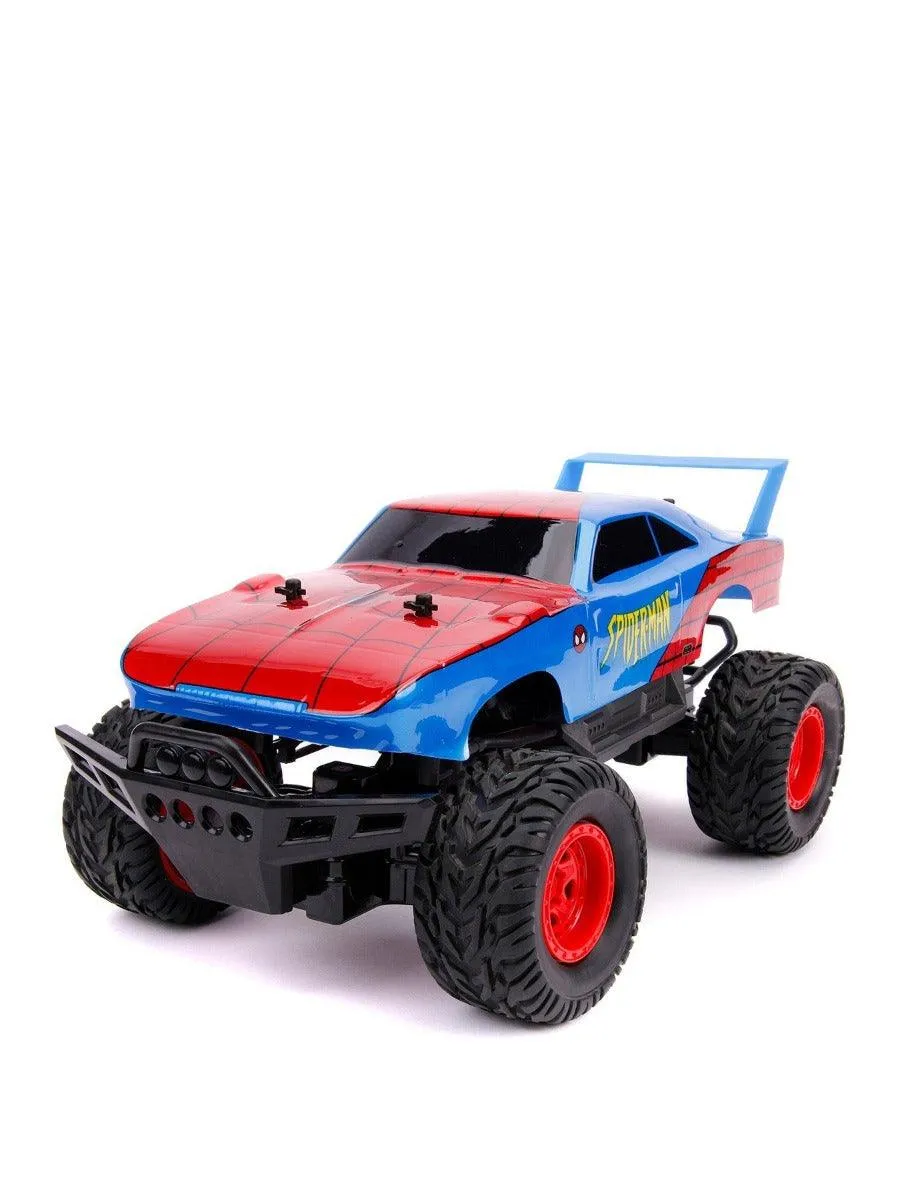 Jada Marvel RC Spiderman Daytona 1:12 Remote Controlled Car