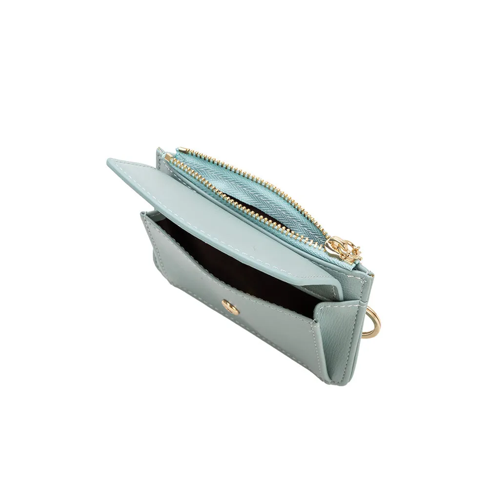 Kara Sky Vegan Card Case Wallet - FINAL SALE