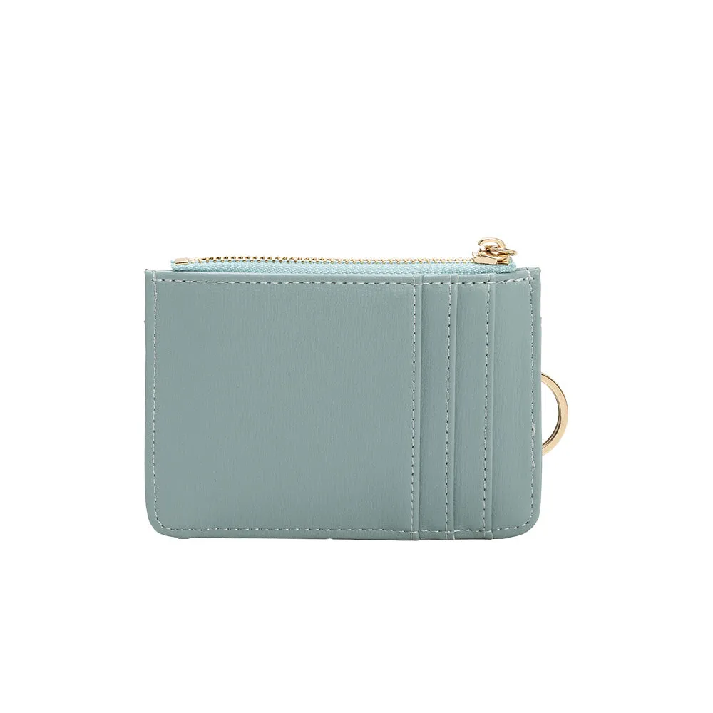 Kara Sky Vegan Card Case Wallet - FINAL SALE