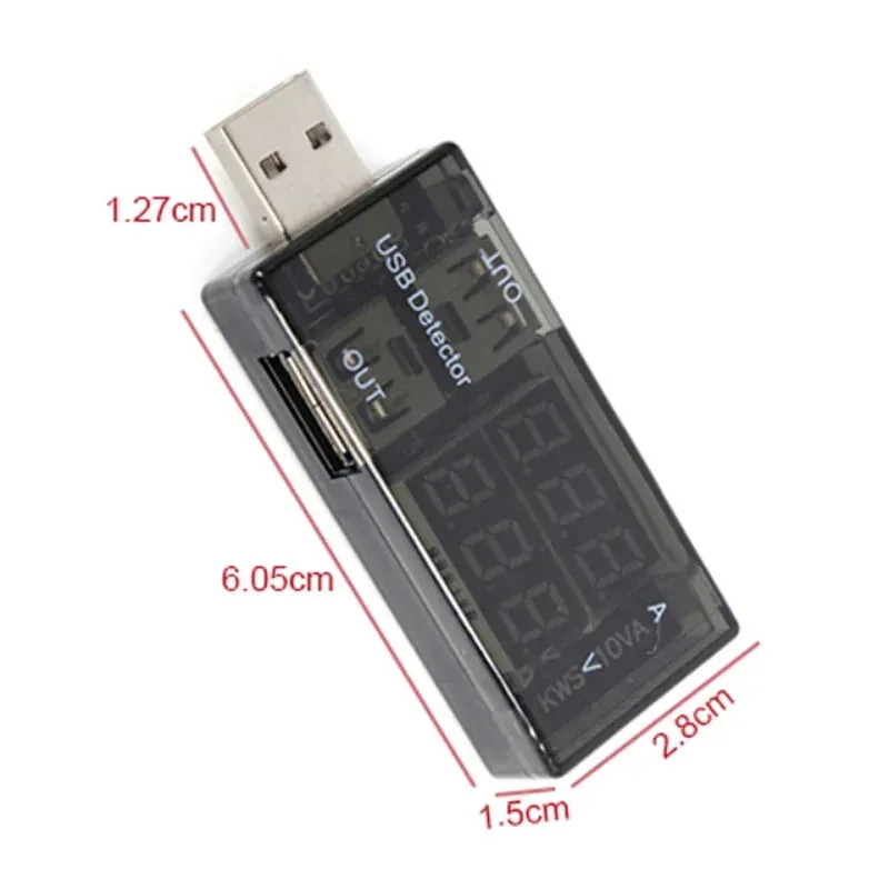 KEWEISI KWS-10VA Dual USB Tester: Check if your device or charger is working correctly