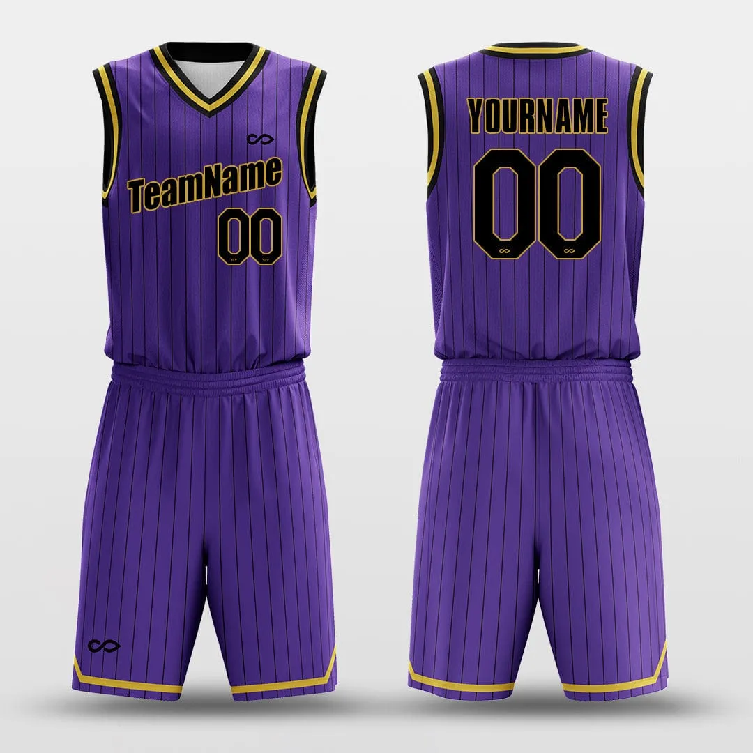 Lakers Purple - Customized Basketball Jersey Design for Team