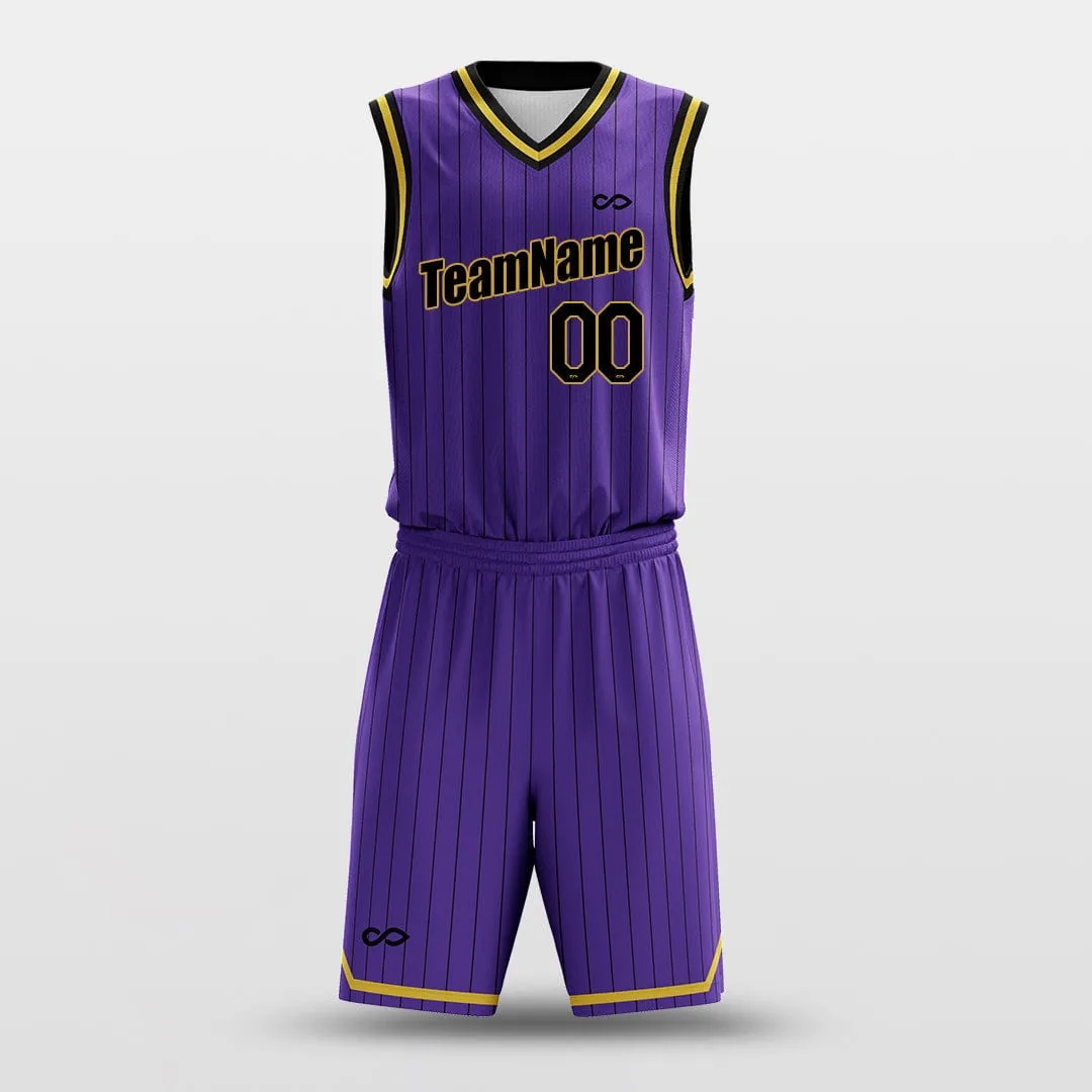 Lakers Purple - Customized Basketball Jersey Design for Team