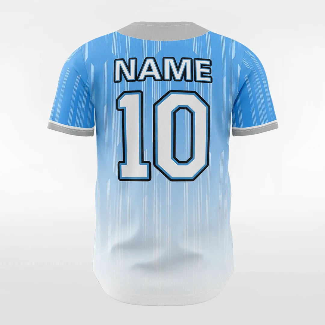 Laputa - Customized Men's Sublimated Button Down Baseball Jersey