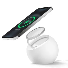 LDM Wireless Charging Desktop Holder for Magsafe Silicone Charger Dock Stand for iPhone 12/13