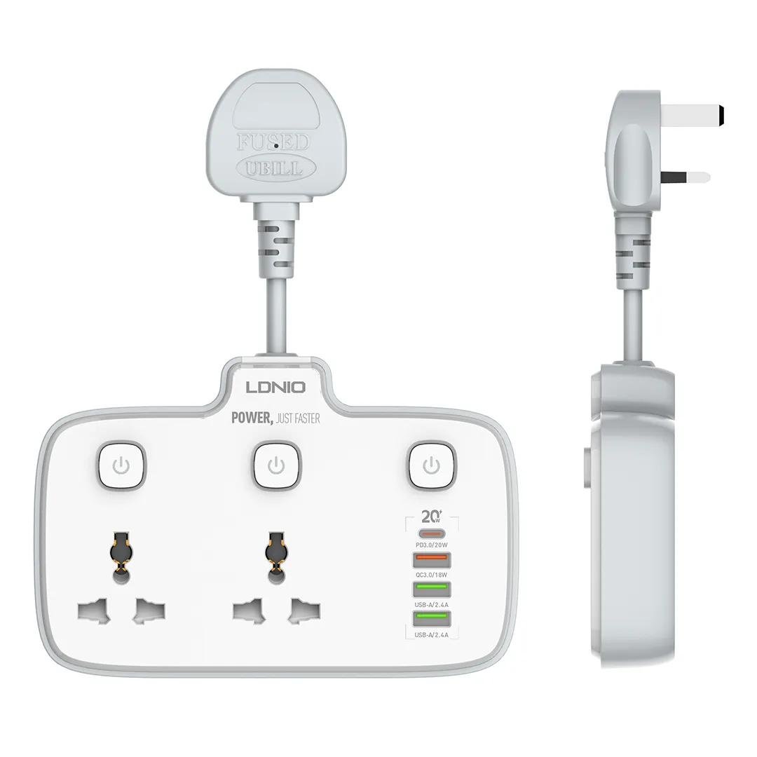 LDNIO Power Expansion Socket with Auto ID