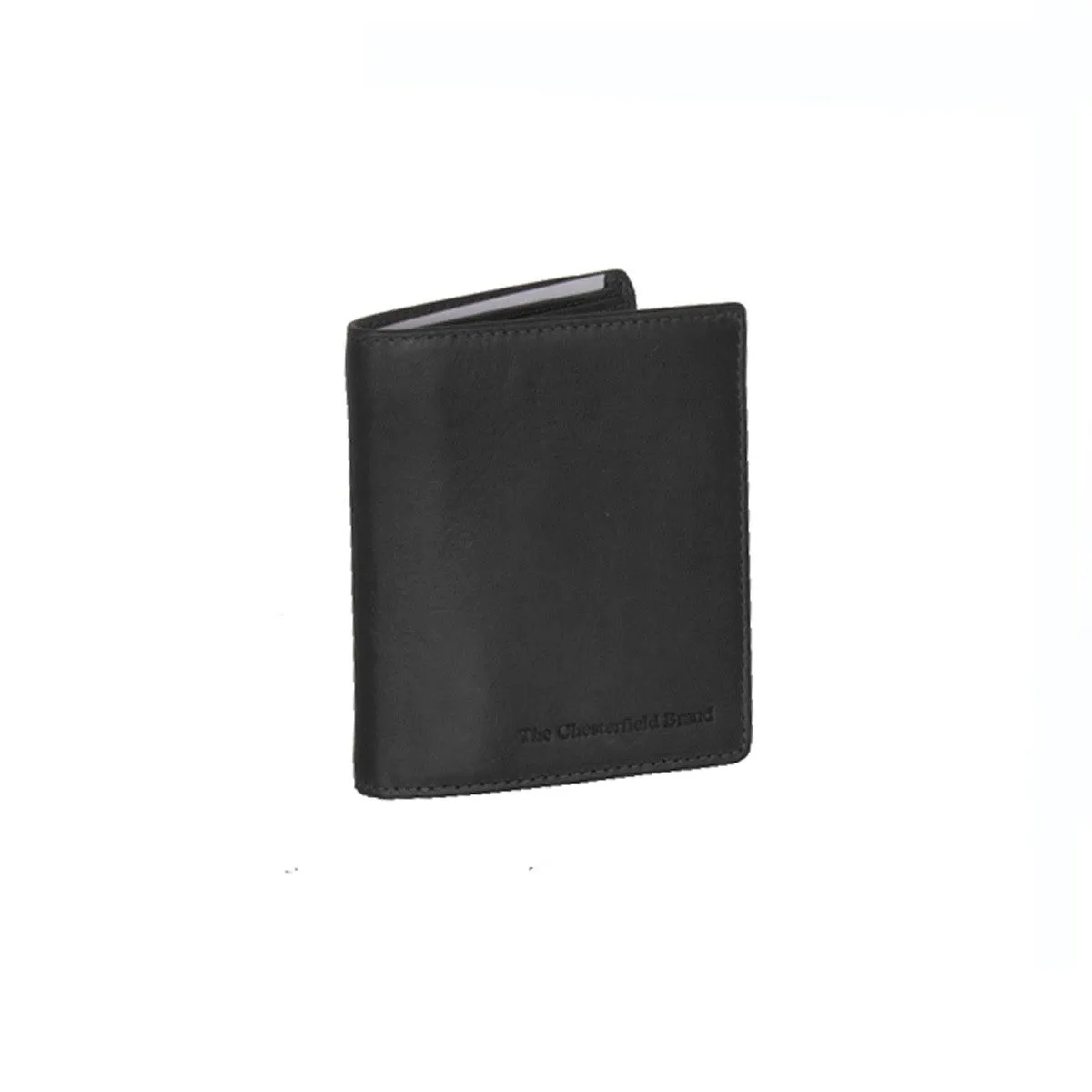 Leather Wallet Black Carl