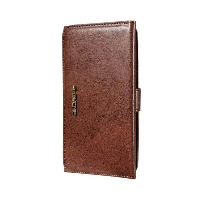 Leather Wallet Case for Iphone Models