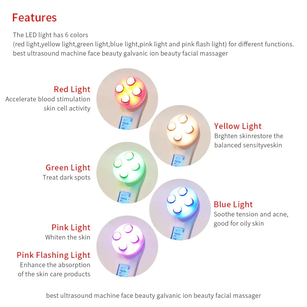 LED Facial Massage Device